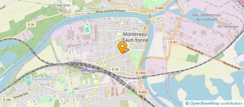 localisation de l'entreprise CABINET INFIRMIER LES LYS à MONTEREAU-FAULT-YONNE