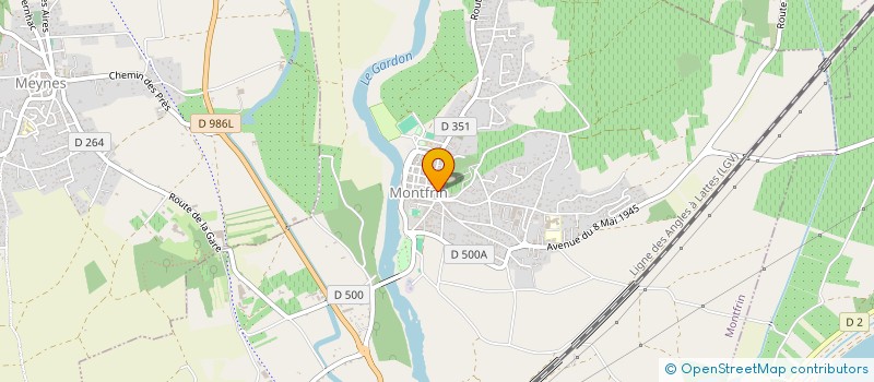 localisation de l'entreprise CABINET INFIRMIER MONTFRINOIS à MONTFRIN