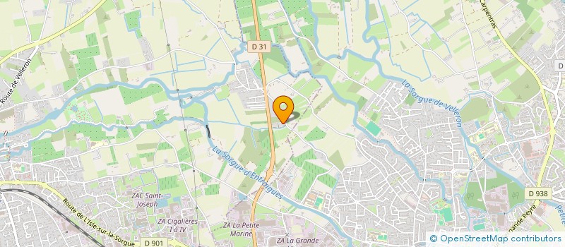 localisation de l'entreprise CABINET INFIRMIER PAOLUCCI MARIE  LE THOR