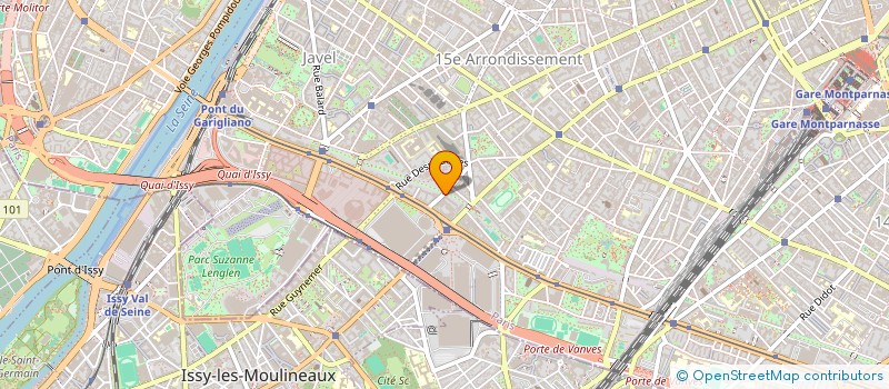 localisation de l'entreprise CABINET INFIRMIER PARIS 15  PARIS