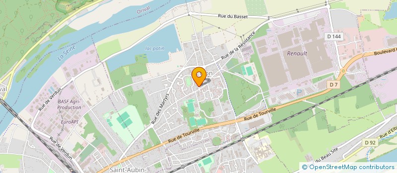 localisation de l'entreprise CABINET INFIRMIER SIEMION  CLEON