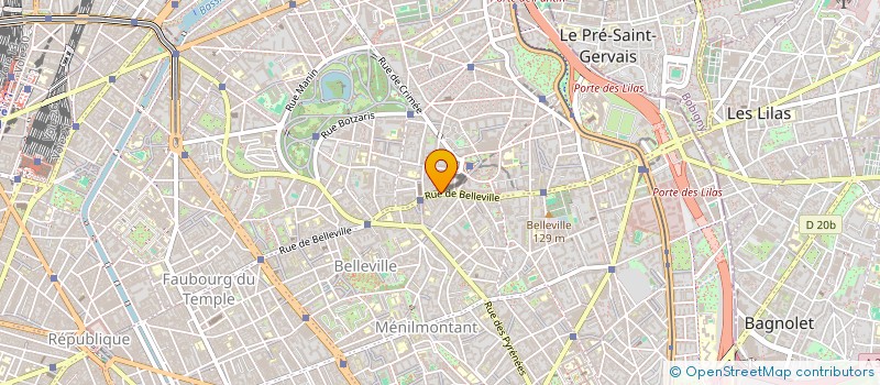 localisation de l'entreprise CABINET INFIRMIERE VIEDERMAN ZEGANADIN  PARIS