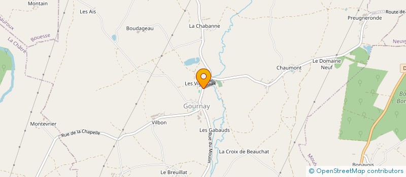 localisation de l'entreprise CABINET INFIRMIERS DE GOURNAY à GOURNAY