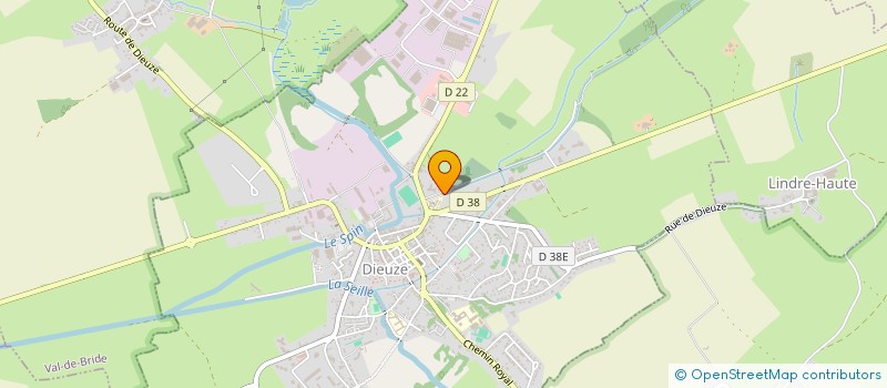 localisation de l'entreprise CABINET INFIRMIERS DU SAULNOIS à DIEUZE