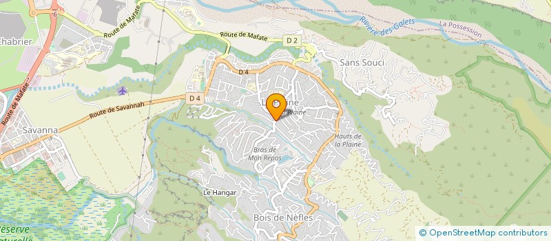 localisation de l'entreprise CABINET INFIRMIERS ISMAEL-RAKOTOMENA à SAINT-PAUL