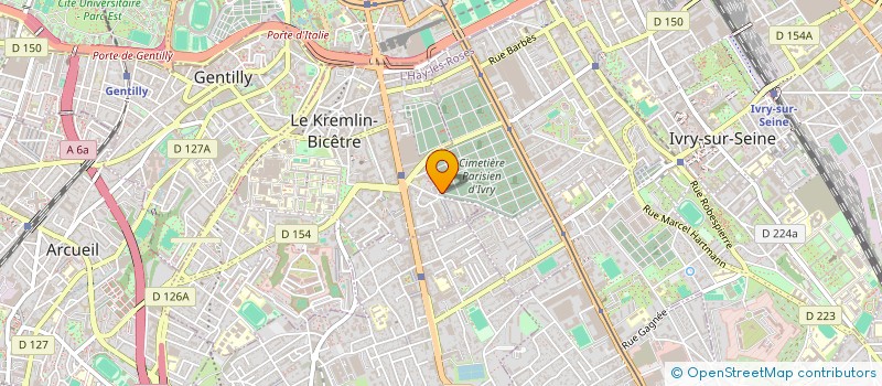 localisation de l'entreprise CABINET INTERACTIONS à LE KREMLIN-BICETRE