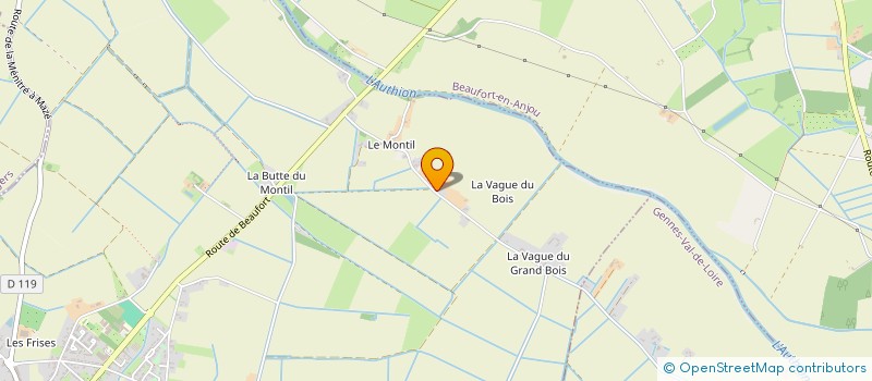 localisation de l'entreprise CABINET IPEXA  LA MENITRE