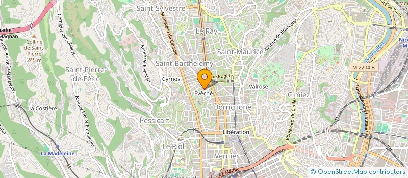 localisation de l'entreprise CABINET IPL à NICE