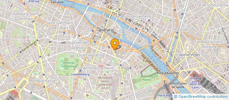 localisation de l'entreprise CABINET J.M.D. BSG  PARIS