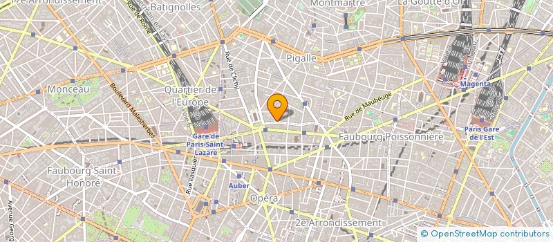 localisation de l'entreprise CABINET JACQUES BAERT S A R L  PARIS