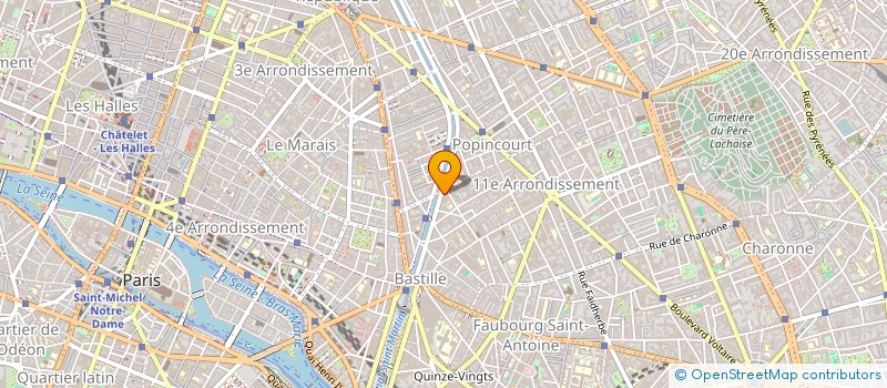 localisation de l'entreprise CABINET JEAN-BAPTISTE SURVILLE CONSULTANT  PARIS