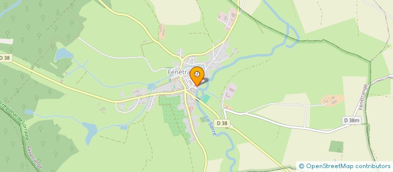 localisation de l'entreprise CABINET JEAN-FRANCOIS TISLER  FENETRANGE