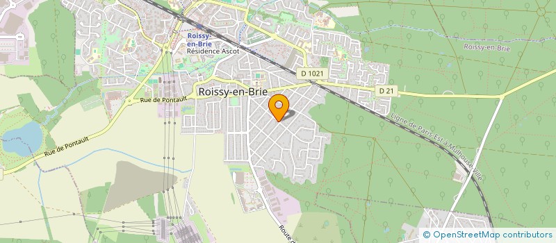 localisation de l'entreprise CABINET JEAN JACQUES TOTIN à ROISSY-EN-BRIE