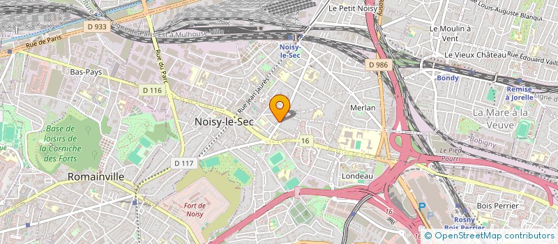 localisation de l'entreprise CABINET JEAN ROBERT EMURALIAN à NOISY-LE-SEC