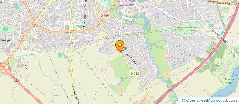 localisation de l'entreprise CABINET JEANNEAU - RIGAUDEAU - SEYDOUX - SELARL DE GEOMETRES-EXPERTS à CHOLET
