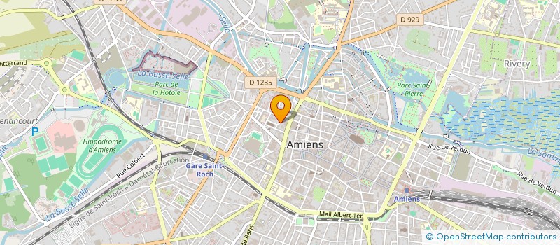 localisation de l'entreprise CABINET JEROME ARNOULD à AMIENS