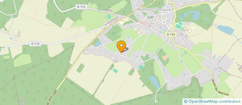 localisation de l'entreprise CABINET JONNARD  MONTFORT-L'AMAURY