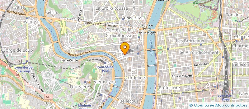 localisation de l'entreprise CABINET JULIE MOUNIER à LYON