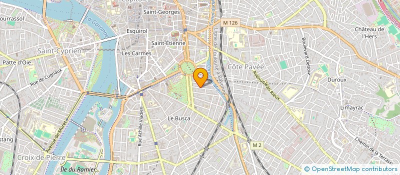 localisation de l'entreprise CABINET JURIDIQUE D'OCCITANIE  TOULOUSE