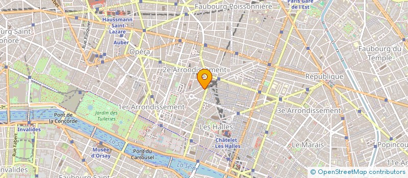 localisation de l'entreprise CABINET JURIFRAPPE CONSULTING SERVICES  PARIS