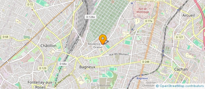 localisation de l'entreprise CABINET KECHIRAT à CHATENAY-MALABRY