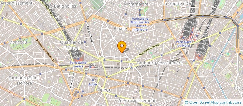 localisation de l'entreprise CABINET KINESITHERAPIE PEDICURIE  PARIS