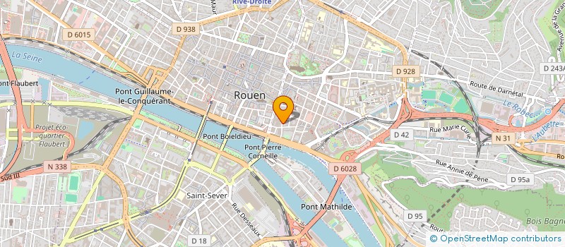 localisation de l'entreprise CABINET KINESITHERAPIE TERNON LEVASSEUR  ROUEN