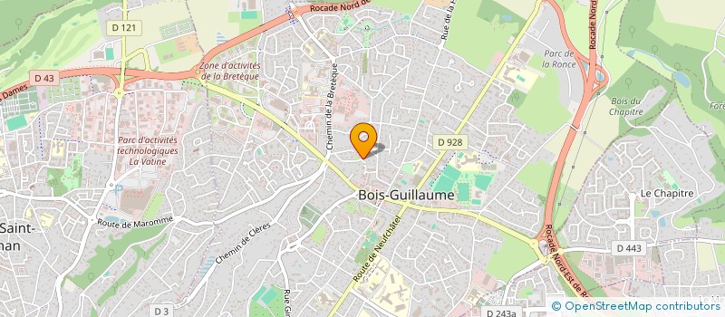 localisation de l'entreprise CABINET LA MAINE à BOIS-GUILLAUME