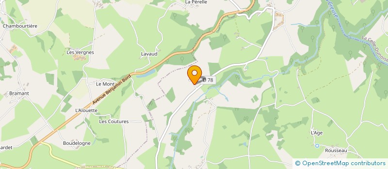localisation de l'entreprise CABINET LABLONDE ASSURANCES  DUN-LE-PALESTEL