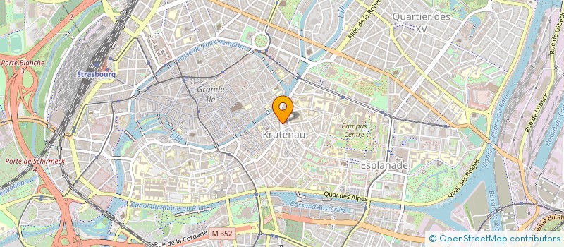 localisation de l'entreprise CABINET LAMBS à STRASBOURG