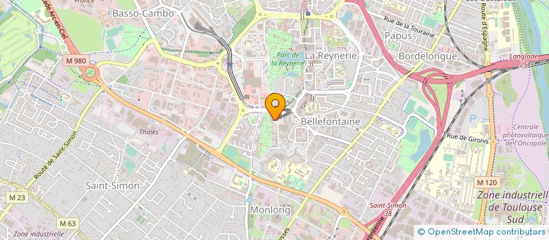 localisation de l'entreprise CABINET LANCUENTRA JM & MIRASSOU J J à TOULOUSE