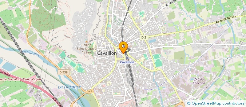 localisation de l'entreprise CABINET LANDINI  CAVAILLON