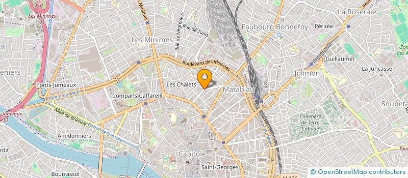 localisation de l'entreprise CABINET LARAIZE  TOULOUSE