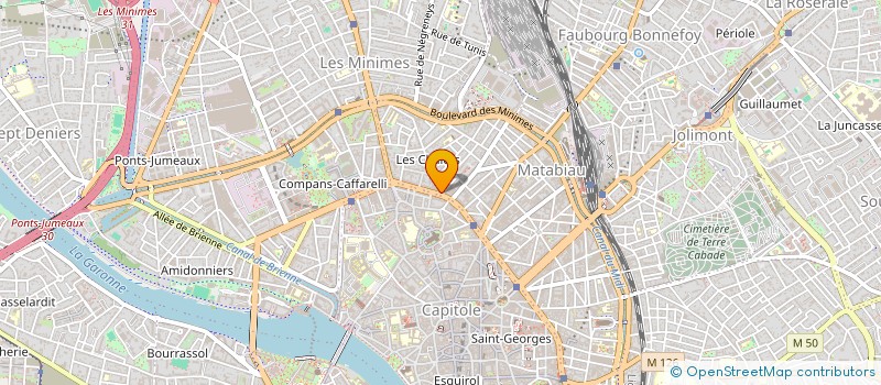 localisation de l'entreprise CABINET LAURENCE CIAPONI  TOULOUSE