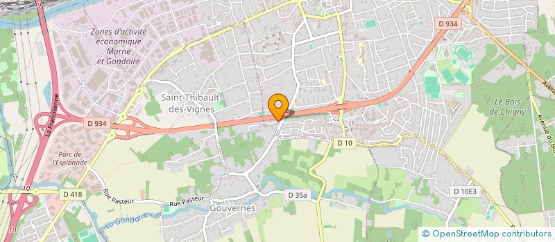 localisation de l'entreprise CABINET LAURENS à LAGNY-SUR-MARNE