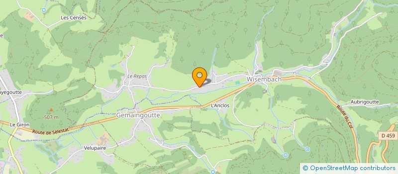 localisation de l'entreprise CABINET LAURENT PATRICK  WISEMBACH