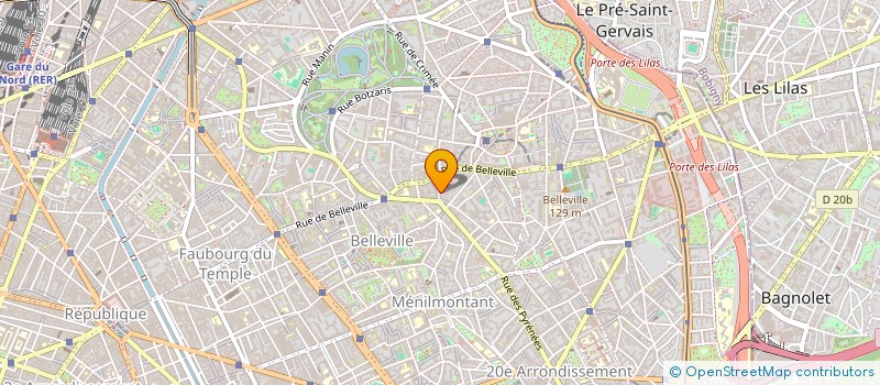 localisation de l'entreprise CABINET LE BADIOU  PARIS