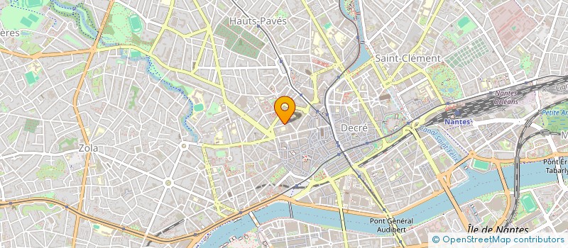 localisation de l'entreprise CABINET LE GALL  NANTES