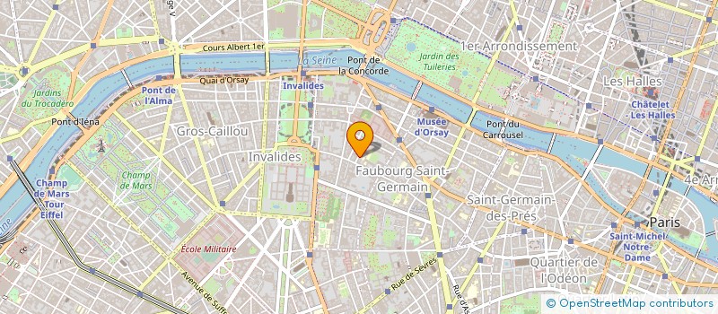 localisation de l'entreprise CABINET LE PAPE  PARIS