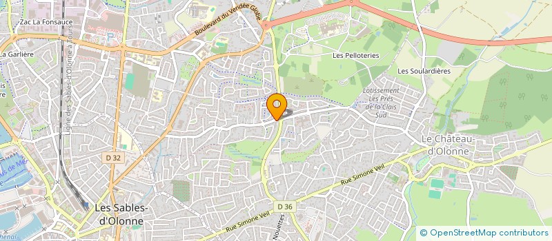 localisation de l'entreprise CABINET LE PORT ISABELLE à LES SABLES D'OLONNE