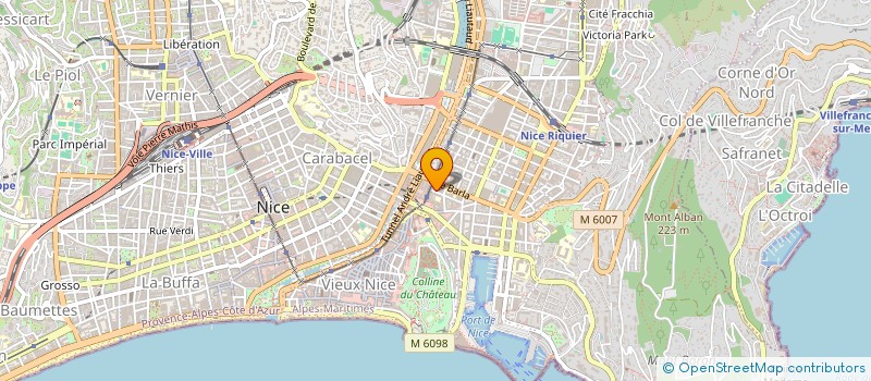 localisation de l'entreprise CABINET LEBOULCH à NICE