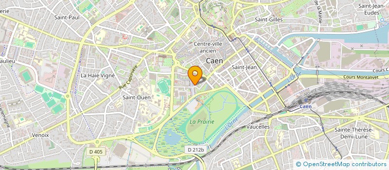 localisation de l'entreprise CABINET LEJARD-RICCOBONO à CAEN