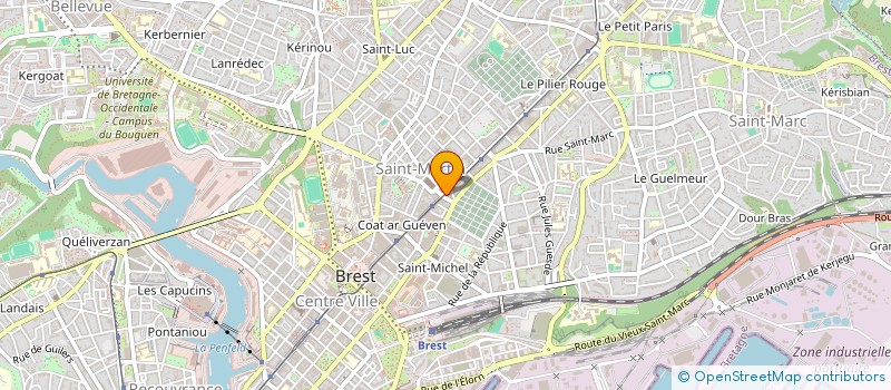 localisation de l'entreprise CABINET LEMOINE IMMOBILIER à BREST