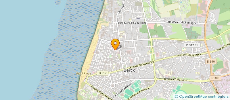 localisation de l'entreprise CABINET LERMYTTE DUFOUR à BERCK