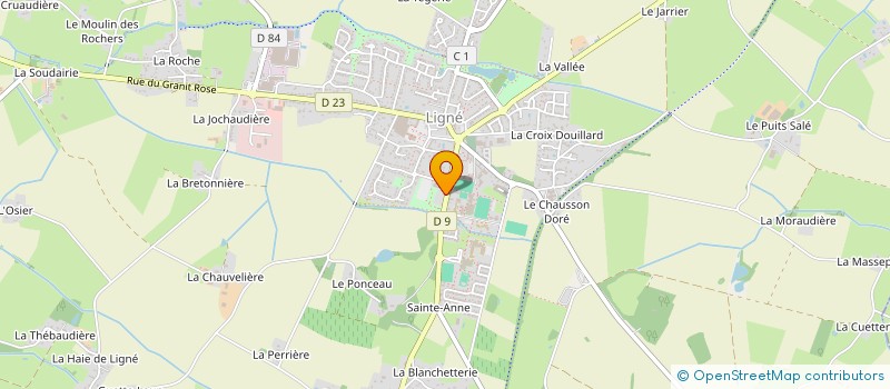 localisation de l'entreprise CABINET LES ACACIAS  LIGNE