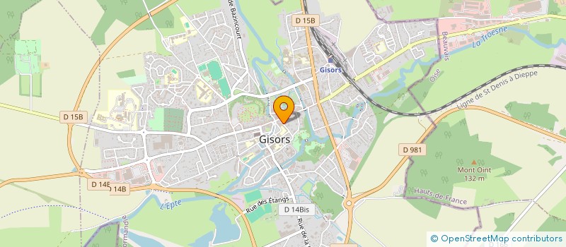 localisation de l'entreprise CABINET LEVE ASSURANCES  GISORS