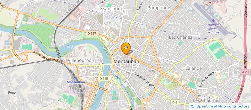 localisation de l'entreprise CABINET LEVI-EGEA ET ASSOCIES  MONTAUBAN