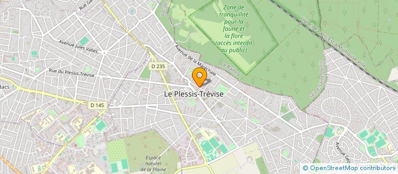 localisation de l'entreprise CABINET LEVI ET ASSOCIES à LE PLESSIS-TREVISE