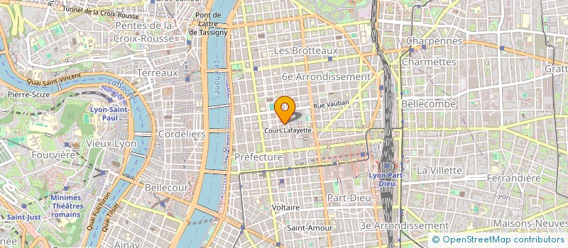 localisation de l'entreprise CABINET LEVY ET ASSOCIES  LYON