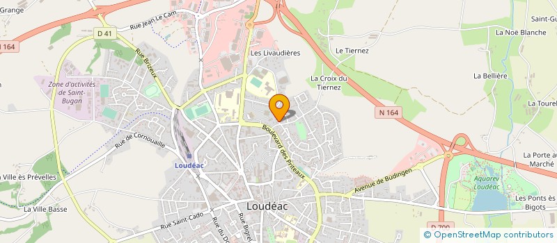 localisation de l'entreprise CABINET LIMON CONNAN à LOUDEAC